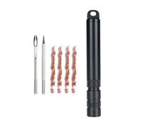 Horett Kit de Réparation de Pneus Gonfleur CO2 Multi-Outils Vélo en Alliage D'aluminium Compact et Portable pour Les Cyclistes