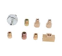 Horett Kit Interrupteur de Feu Stop Hydraulique, Universel 3/16 et 1/4 | ABS et Métal, Conduites de 3/16 et 1/4 de Pouce, Modification de Véhicule, écrous de Tube et Adaptateur, Pièces