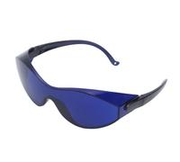 Horett Lunettes de avec Verres Bleus pour la Détection des Balles - Protection UV dans une Monture Mate Durable - Parfaites pour les Amateurs de - Comprend un étui et un Chiffon Nettoyage