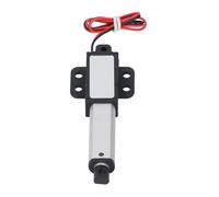 Horett Mini Actionneur Linéaire Actionneur de Mouvement Linéaire électrique Servo 24 V DC 20 N Poussée 30 Mm Vitesse 50 Mm Course IPX4 avec Aile pour Ouvre-fenêtre de Porte