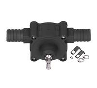 Horett Mini Perceuse électrique Pompe à Pompe de Forage électrique Manuelle à Alimentée par Perceuse Tige de 6,35 Mm Auto-amorçante Aucune Batterie Requise avec Sortie D'entrée