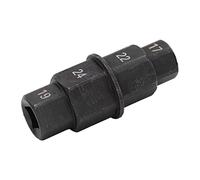 Horett Outil D'essieu Hexagonal de Moto 17mm 19mm 22mm 24mm Chrome Vanadium | Acier au Chrome Vanadium, Utilisation de Douille de Pilote de Broche, Montage de Sport et de Vélo de saleté, CB1000RR R1 R6