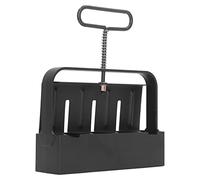 Horett Outil en Acier Inoxydable à Double Rangée de Bloqueur de Sol pour | Machine Manuelle de Blocs de Sol, Compacte et Légère, Adaptée à une Utilisation dans une Serre, un Jardin ou une Ferme