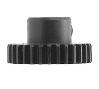 Horett Pignon D'engrenage Droit en Acier, 30 Dents, Alésage D de 6 Mm, Modèle 0.8, Modèle 4303-1006-0030, Diamètre de Pas 24 Mm, avec Vis Réglage 4 et Entraînement Hexagonal