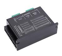 Horett Pilote de Moteur Pas à Pas Pilote de Moteur à DM860 18-80V DC 2,8-7,8A PUL DIR CW CCW Protection contre les Surtensions et les Erreurs Phase avec Boîtier en Alliage