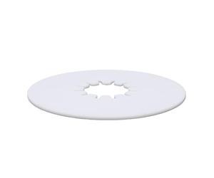 Horett Plaque Lubrifiante pour Sellette D'attelage, Conception Dentelée | Attelage de Cinquième Roue, ABS Haute densité, Remorquage sans Graisse, compatibilité avec Camion-remorque de Camping-car,