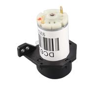 Horett Pompe Péristaltique Miniature 6V, Titrage CC Auto-amorçant | Corps Métallique Compact de 27,6 X 37,9 Mm, Plage de Débit de 0,1 à 100 Ml/min, Analyse Biochimique et Dosage
