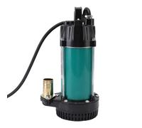 Horett Pompe Submersible Pompe de Transfert D'Eau à Eau électrique 300 W 4 M3/h 22 M Ascenseur Sortie 1 Po Boîtier en Acier Inoxydable Moteur en Cuivre pour étang de Ferme (DC24V)