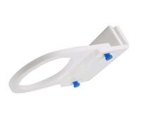 Horett Porte-Chaussette de Filtre Acrylique Télescopique Support de Trou | Acrylique, Montage sur Aquarium, compatibilité avec Support de Sac Filtrant, Réglage Télescopique, Limite de Verre de 1,2 Cm