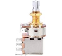 Horett Pot de Commande de Guitare A500K Push Pull, Longueur D'arbre 18mm | Réglage de la tonalité, Corps en Métal, compatibilité Basse électrique, Trous de Protection de 7 Mm, Commutation de Prise