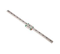 Horett Rail de Guidage Linéaire Miniature Rail de Guidage Linéaire Mini Bloc Coulissant Charge élevée Précision Positionnement élevée Interchangeable avec Curseur scellé pour (MGN12H-350)