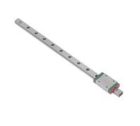 Horett Rail de Guidage Linéaire Miniature Rail de Guidage Linéaire Mini Bloc Coulissant Charge élevée Précision Positionnement élevée Interchangeable avec Curseur scellé pour (MGN12H-300)