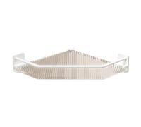 Horett Support de Douche d'angle en Acrylique sans Perçage 12,6 X 9,1 Po | Organisateur de Salle de Bain en Acrylique, sans Perçage, Coins à 90 Degrés, Carreaux Lisses, Verre, Marbre, Bois, Murs
