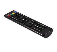 Horett Télécommande de Remplacement pour Boîtier TV Mag 250 254 255 260 261 270 IPTV TV Box Matériau ABS Durable Noir Longue Portée de 17,5 Cm jusqu'à 10 M Alimenté par 2 Piles AAA