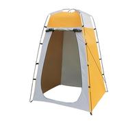 Horett Tente de Camping pour Douche 6 Pieds, Vestiaire d'intimité pour Camping Vélo Toilettes Douche Plage (Jaune)