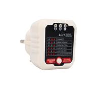 Horett Testeur de Sortie Gfci Lcd Display 90-250V 30mA Rcd Test (Prise UE