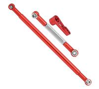 Horett Tige de Direction de Voiture RC en Alliage D'aluminium, Ensemble | Alliage D'aluminium, Lien de Direction RC, Montage MN86K MN86KS, Utilisation Modèle 1/12, 130mm de Long, 62mm Court, 1 Jeu