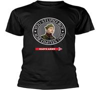 HOREUDAR Dads Army Stupid Boy Mens T Shirt T-Shirt Black XL