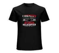 HOREUDAR I Identify As an Attack Helicopter Funny Carvasm Gender T Shirt Men's Man Black 3XL