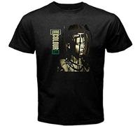 HOREUDAR Living Colour Band Stain Cover Men's T Shirt Black L
