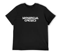 HOREUDAR Sequential Circuits T-Shirt Cotton Retro Synth Pro-One Prophet 5 10 Men's Man Black XL