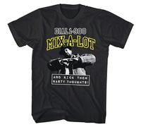 HOREUDAR Sir Mix-A-Lot Dial 1-900 Mixalot Men's T Shirt Kick Them TY Thoughts Rap Black 3XL