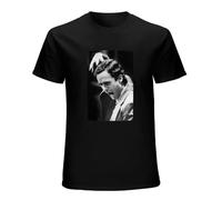 HOREUDAR Ted Bundy T-Shirt - Serial Killer T-Shirt Men's Man Black S