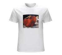 HOREUDAR Tindersticks Mens T Shirt Tindersticks Vinyl CD Cover White S