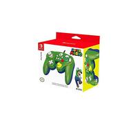 HORI Battle Pad (Luigi) - Manette USB style GameCube pour Switch - Officielle Nintendo