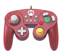Hori Battle Pad (Mario) Bleu, Rouge, Translucide USB Manette de jeu Nintendo Switch