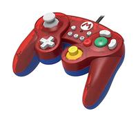 HORI Battle Pad (Mario) - Manette USB style GameCube pour Switch - Officielle Nintendo