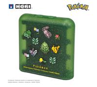 HORI Boîtier de 24 jeux (PIXEL Vert) pour Nintendo Switch 2 - Sous licences officielles Nintendo et The Pokémon Company International