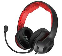 Casque PC Hori Nintendo Switch Pro Filaire Isolation Phonique Flexible Amovible Noir G