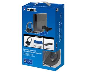 Hori Essential Starter Kit (Écouteurs Base Vertical Chargeur) PS4 PLAYSTATION 4
