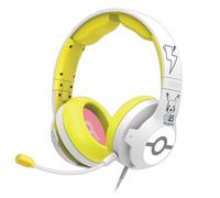 Hori Gaming Headset Pikachu - Pop Casque Avec fil Arceau Blanc, Jaune