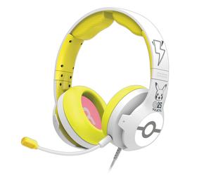 Hori Gaming Headset Pikachu - Pop Casque Avec fil Arceau Blanc, Jaune