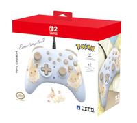 HORI Manette filaire HORIPAD Turbo (Évoli Cottage Core) pour Nintendo Switch 2 - Sous licences officielles Nintendo et The Pokémon Company International