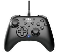 HORI Manette filaire HORIPAD Turbo (Noir) pour Nintendo Switch 2 - Sous licence officielle Nintendo