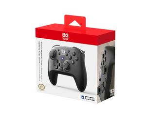HORI Manette HORIPAD Turbo sans fil pour Nintendo Switch 2 (Noir) - Sous licences officielles Nintendo