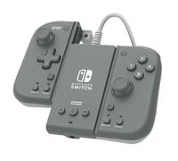HORI Manette Set Adaptateur Mode Télé + Split Pad Compact (Gris) pour Nintendo Switch - Licence Officielle Nintendo