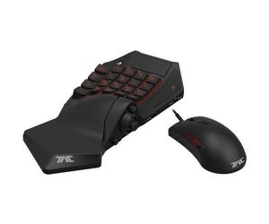 Hori Mini Clavier Mécanique et Souris TAC Pro Type M2 Pour PS4, PS3 et PC - Licence Officielle Sony