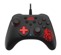Hori Manette filaire HORIPAD Turbo (Mario) ergonomique pour Nintendo Switch et Switch OLED - Noir
