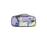 Hori Pochette Cargo Compact Ectosplama Pikachu Et Mimiqui Pour Nintendo Switch Officiellement Licenci Par Nintendo Et Pok Mon
