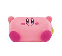 Hori Pochette peluche Plush Pouch en forme de Kirby pour Nintendo Switch 2 - Protection console - Rangement accessoires et jeux - Rose