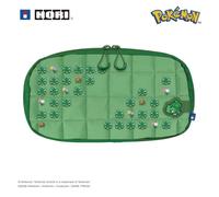 HORI Pochette rembourrée (PIXEL Vert) pour Nintendo Switch 2 - Licence officielle Nintendo