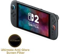 Hori Protection d'écran verre trempé Nintendo Switch 2– Anti-reflets/Anti-rayures – 100% transparent