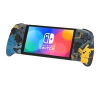 HORI Split Pad Pro (Lucario et Pikachu) Manette mode portable pour Nintendo Switch et Nintendo Switch modèle OLED - Licence officielle Nintendo et Pokémon