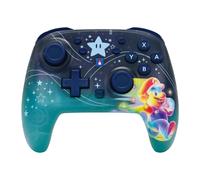 Hori Super Mario Galaxy Manette sans fil Horipad Turbo Nintendo Switch et Switch 2 - Fonction Assign - Bouton C - Autonomie 10 h - Motif Mario