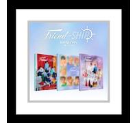 HORI7ON Friend-SHIP 1st Album CD+Folding poster on pack+Photobook+Lyrics book+ID picture+Student ID card+Photocard+Tracking Sealed HORIZON (A-Green Side Version)