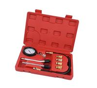 HORIALENCE 1 ensemble Testeur de Compression Multi pour Cylindre Outil de Diagnostic pour Voitures et Manomètre de Kit de Détection de Fuite avec Étui de Rangement Compatible Moteurs à